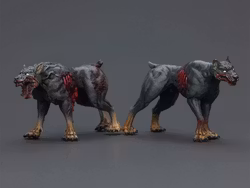 Dark Source Zombie Police Dogs 1/25 Scale Figure Set