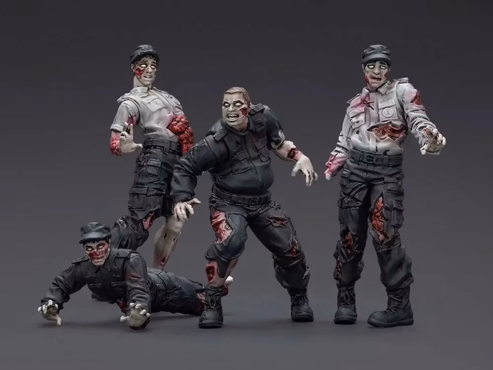 Dark Source Zombie Security Guards 1/25 Scale Figure Set