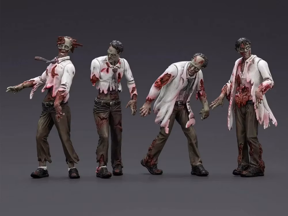 Dark Source Zombie Scientists (Male) 1/25 Scale Figure Set