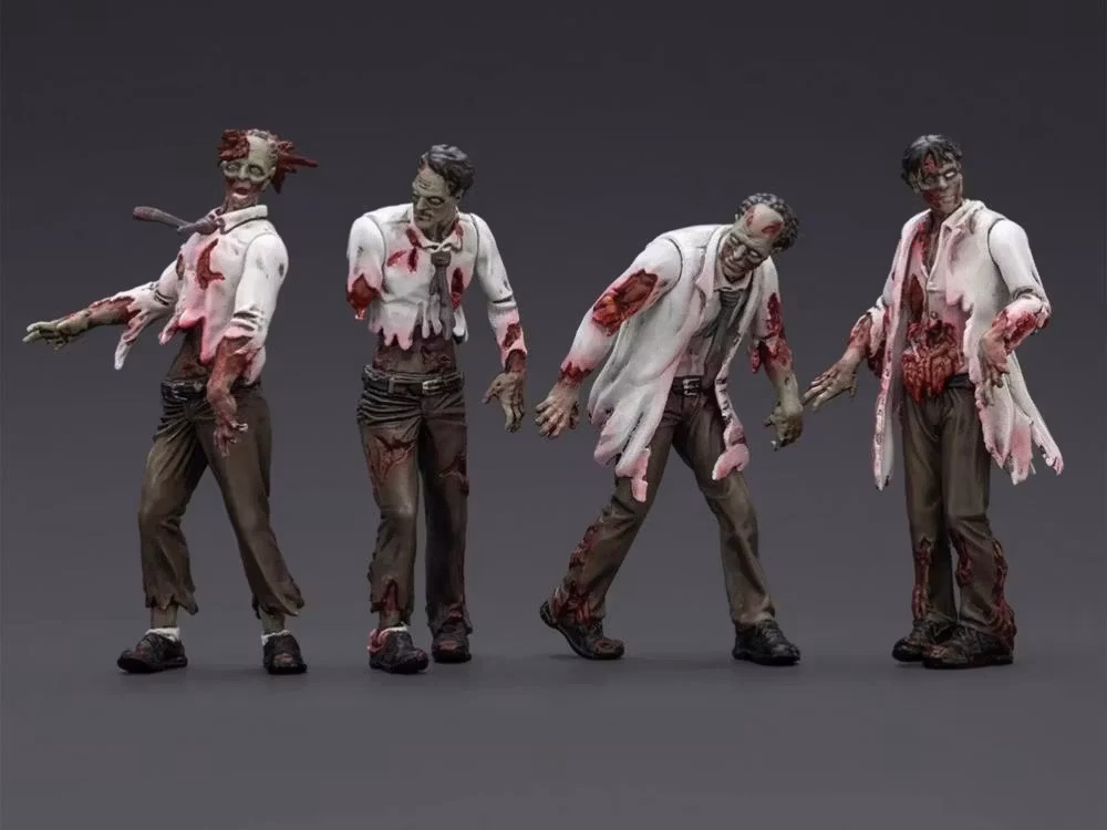 Dark Source Zombie Scientists (Male) 1/25 Scale Figure Set