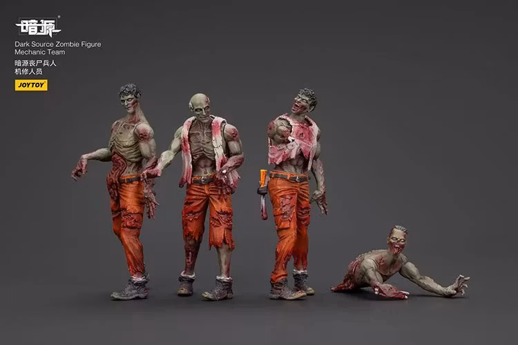 Dark Source Zombie Mechanic Team 1/25 Scale Figure Set