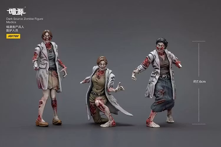 Dark Source Zombie Medics 1/25 Scale Figure Set