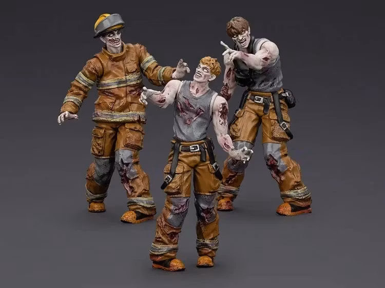 Dark Source Zombie Firefighters 1/25 Scale Figure Set