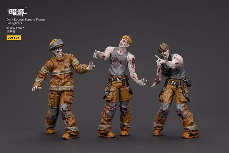 Dark Source Zombie Firefighters 1/25 Scale Figure Set