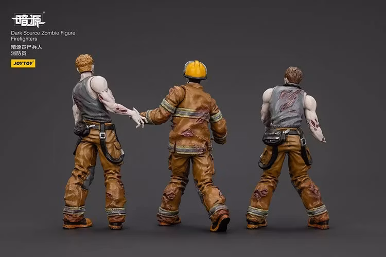 Dark Source Zombie Firefighters 1/25 Scale Figure Set