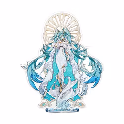 Vocaloid Hatsune Miku feat. Yoneyama Mai Glitter Acrylic Block