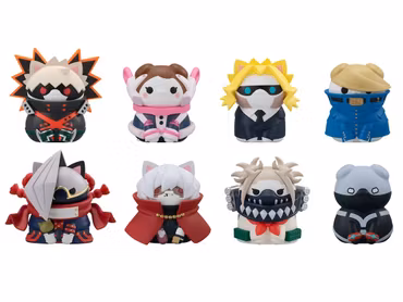 My Hero Academia Mega Cat Project HeroAcanyanko Vol. 2 Box of 8 Figures