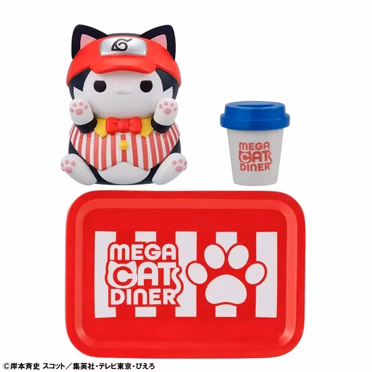 Naruto Nyaruto! Mega Cat Project Mega Cat Diner Box of 6 Random Figures