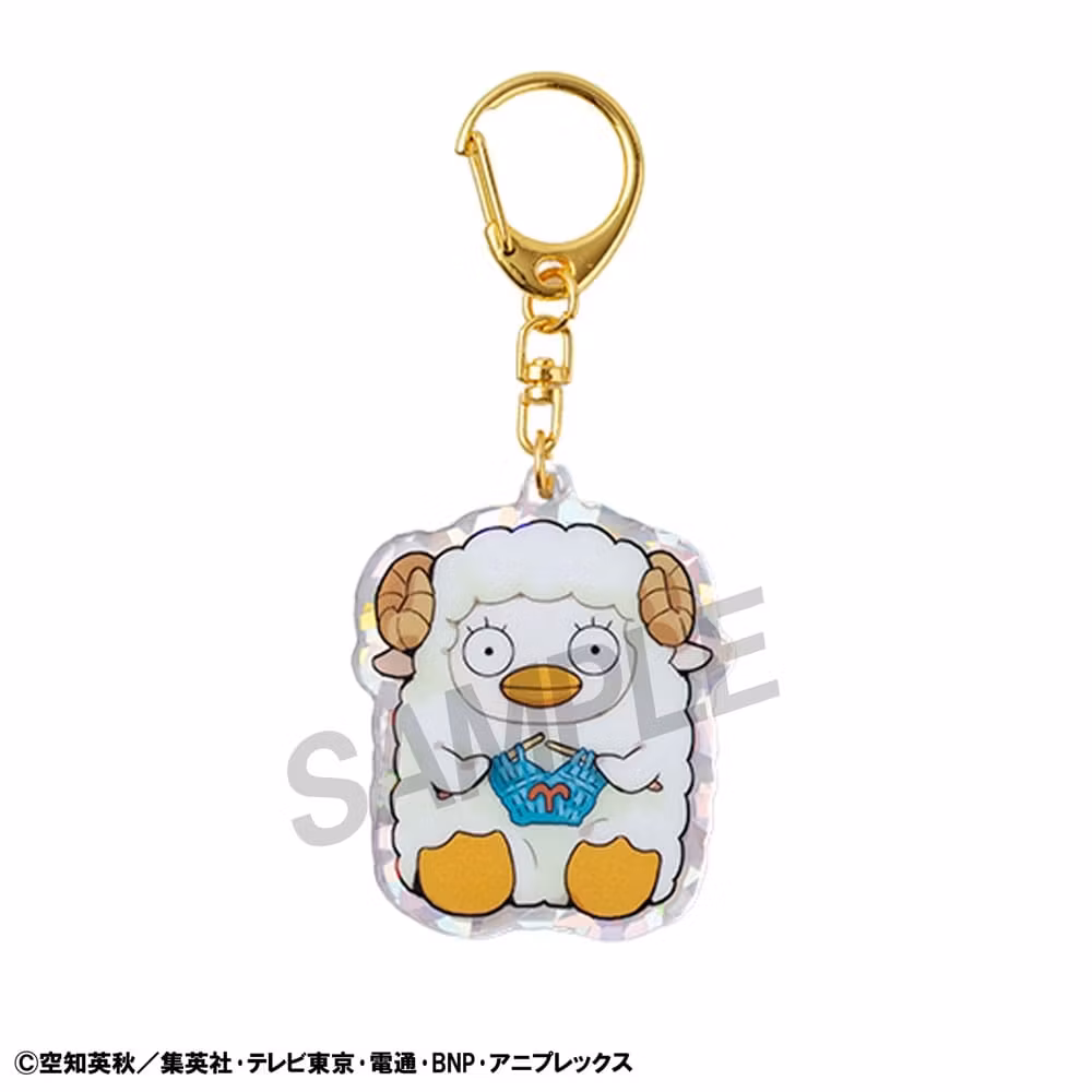 Gintama Acrylic Mascot Charms Keychain Elizabeth 6 Random Keychain