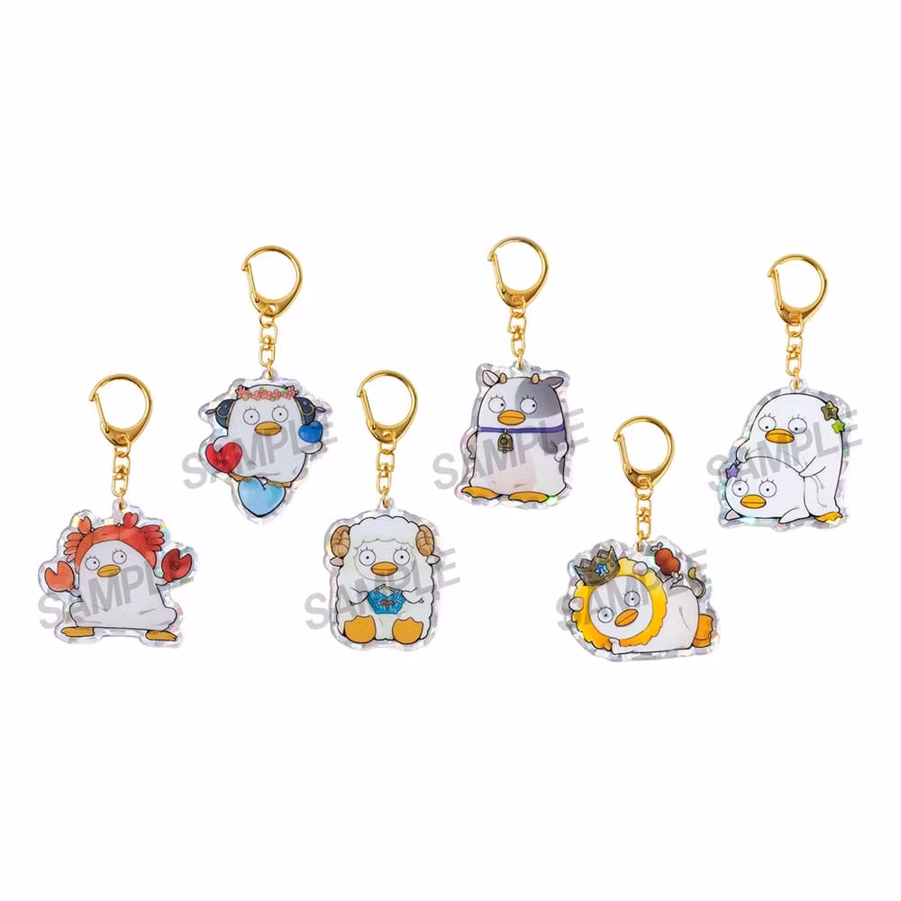 Gintama Acrylic Mascot Charms Keychain Elizabeth 6 Random Keychain