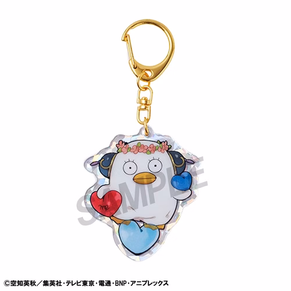Gintama Acrylic Mascot Charms Keychain Elizabeth 6 Random Keychain