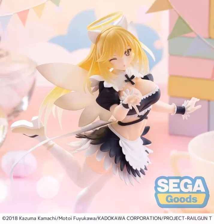 A Certain Scientific Railgun T Luminasta Misaki Shokuhou (Fallen Angel Maid) Figure