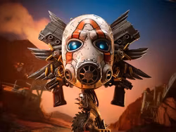 Borderlands Psycho Bandit 1/1 Scale Art Mask