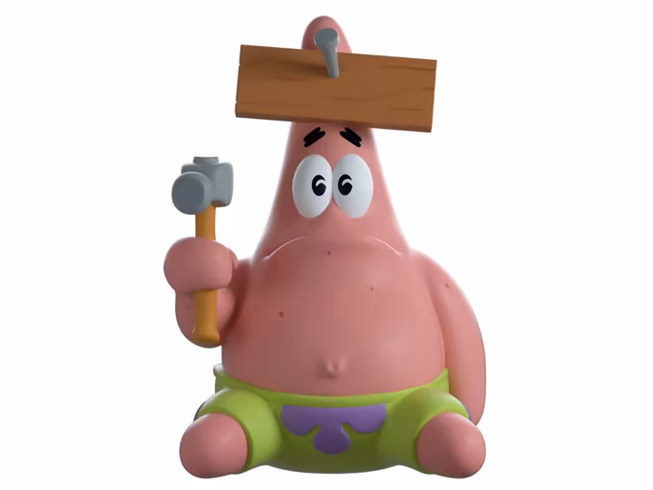 SpongeBob SquarePants Nail on Head Patrick Vinyl Figure