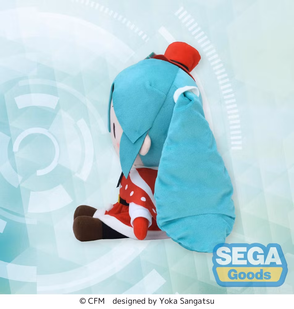 Character Vocal Series 01: Hatsune Miku Fuwa Petit Plush Figure Hatsune Miku Christmas (LL)