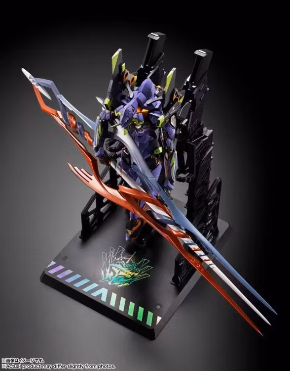 Rebuild of Evangelion Metal Build Evangelion 01 Test Type 01 (30th with the Spear of Gaius) Action Figure