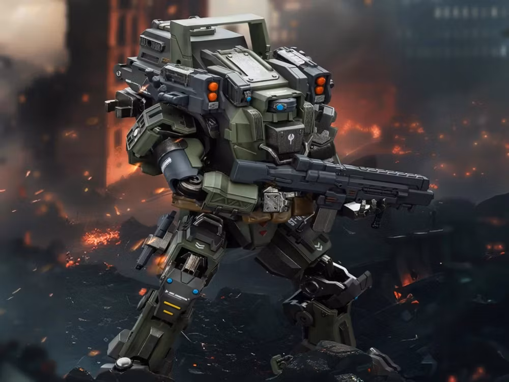 Dark Source APOC Bedrock Standard Comat Type Mecha 1/25 Scale Action Figure