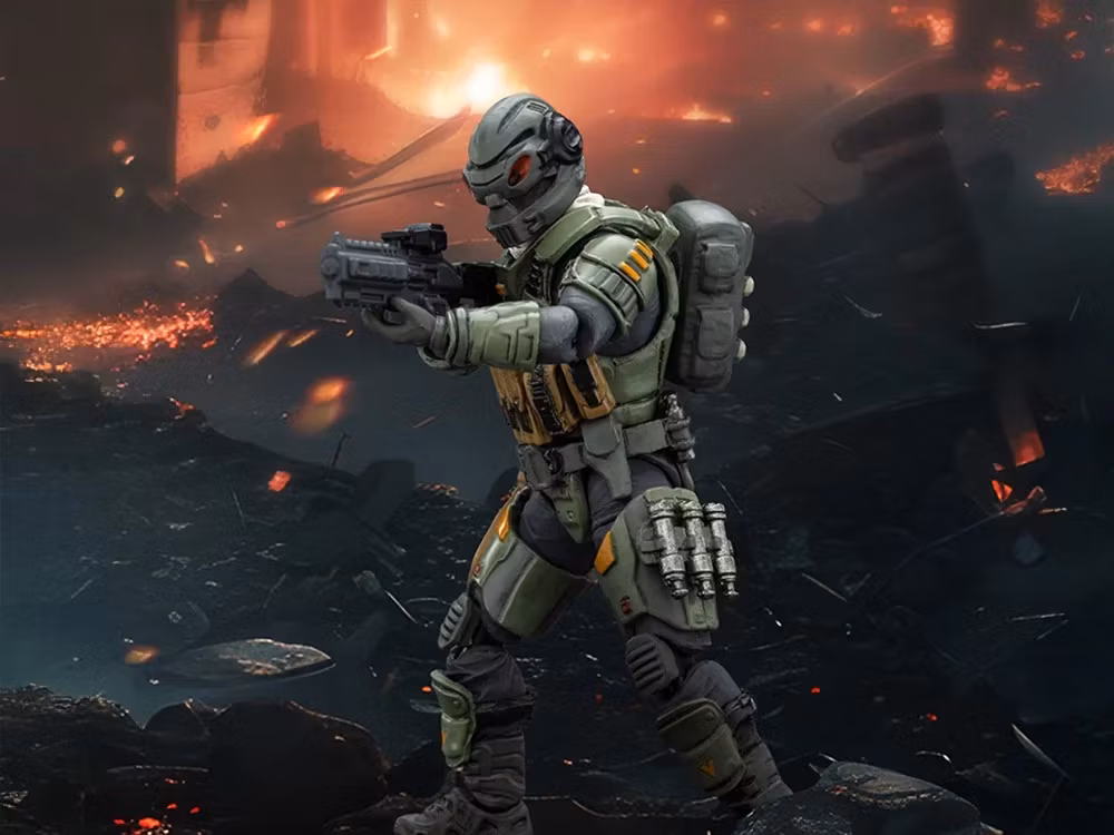 Dark Source APOC Bedrock Standard Comat Type Mecha Pilot 1/25 Scale Action Figure