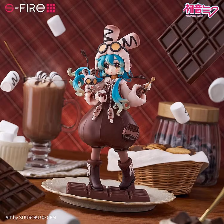 Vocaloid S-Fire Hatsune Miku (Marshmallow Hot Cocoa) Figure