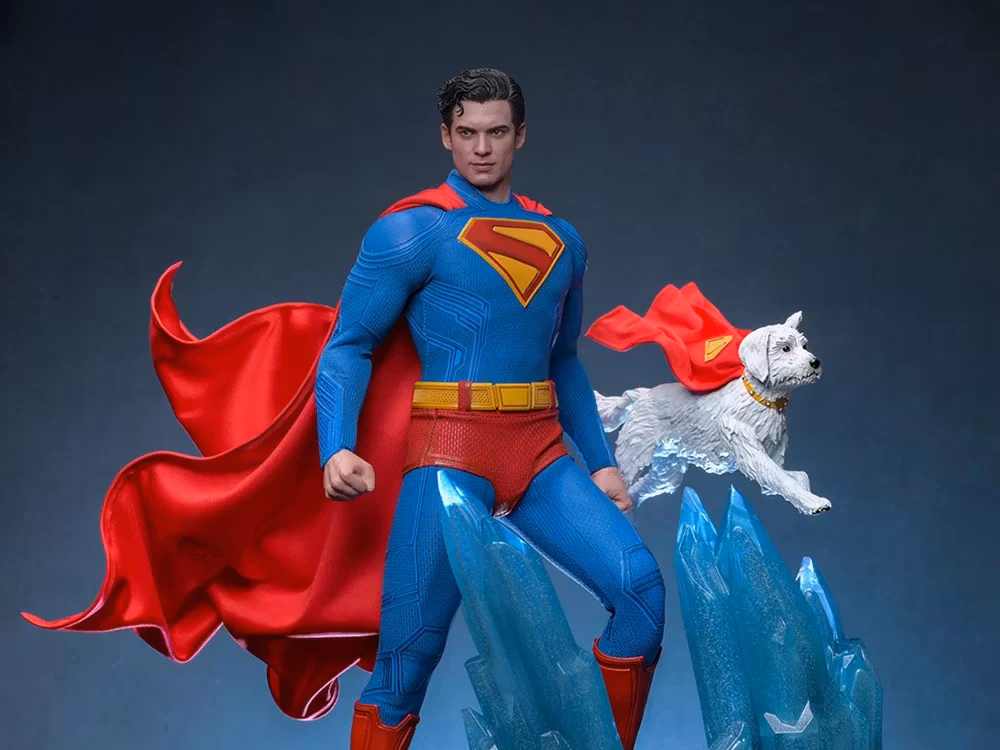 Superman (2025) MMS812 Superman & Krypto 1/6th Scale Collectible Figure Set