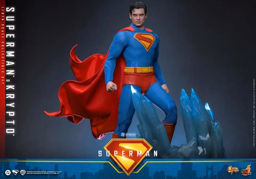 Superman (2025) MMS812 Superman & Krypto 1/6th Scale Collectible Figure Set