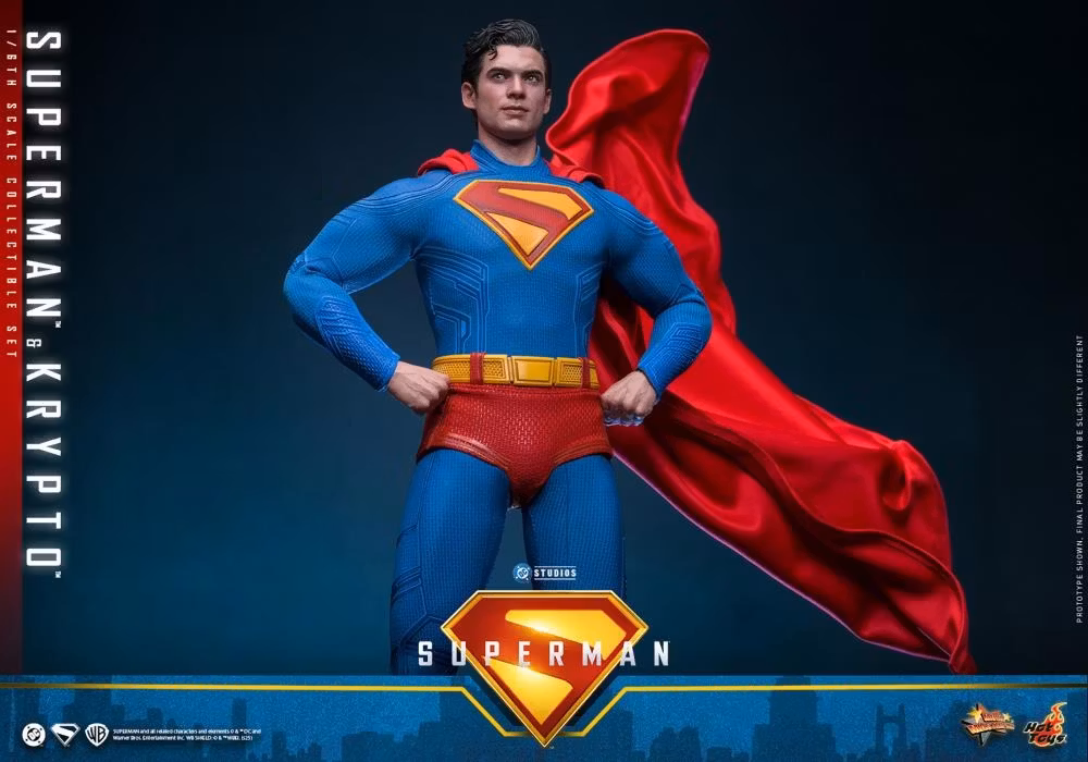 Superman (2025) MMS812 Superman & Krypto 1/6th Scale Collectible Figure Set