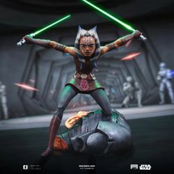 Star Wars: The Clone Wars Ahsoka Tano 1/10 Art Scale Statue