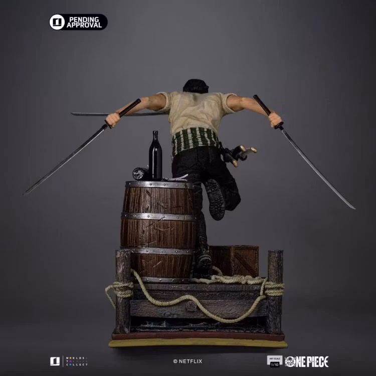 One Piece (Netflix) Roronoa Zoro 1/10 Art Scale Limited Edition Statue