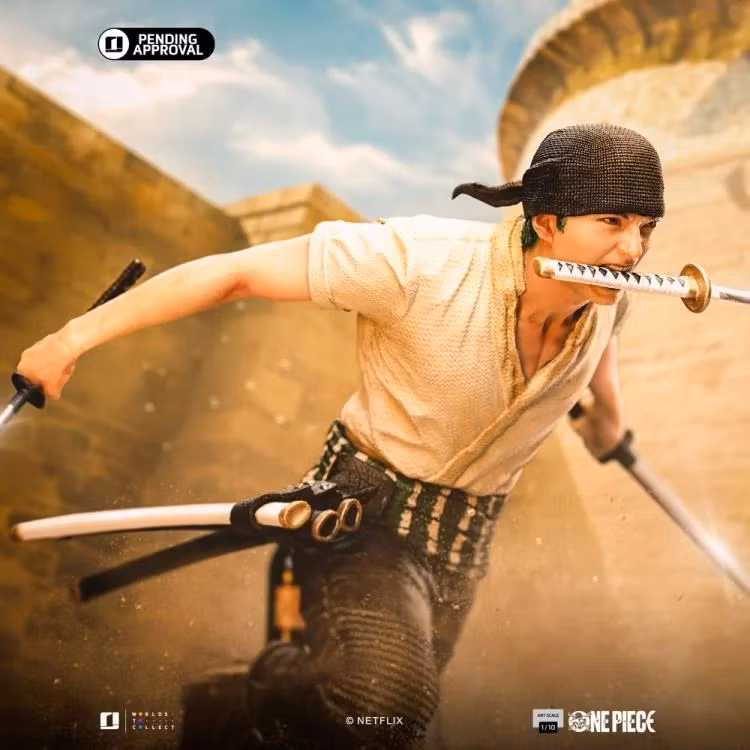 One Piece (Netflix) Roronoa Zoro 1/10 Art Scale Limited Edition Statue