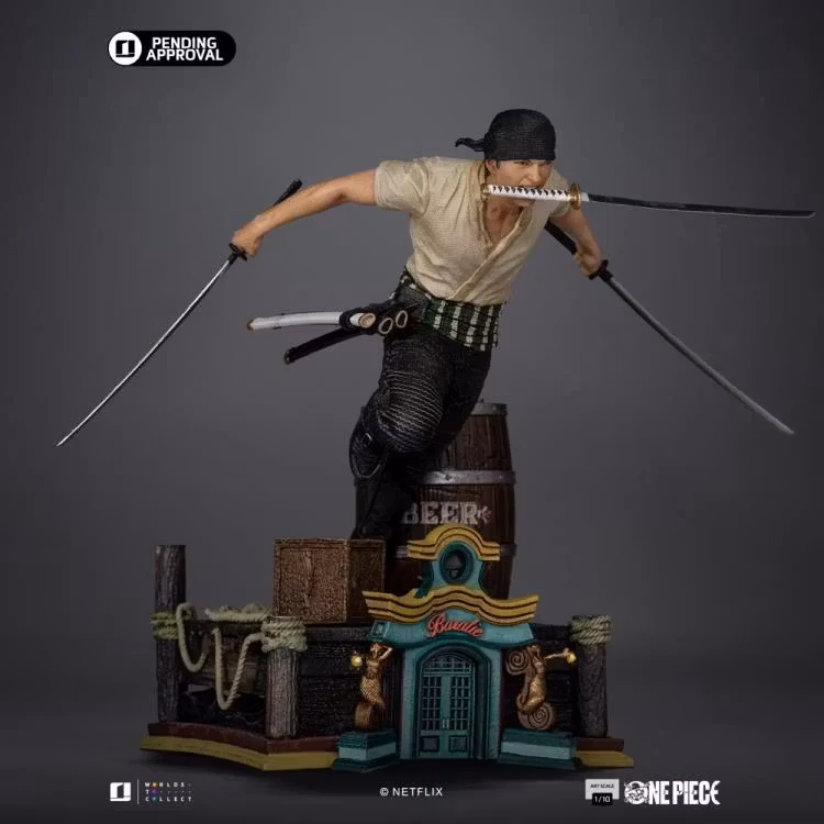 One Piece (Netflix) Roronoa Zoro 1/10 Art Scale Limited Edition Statue