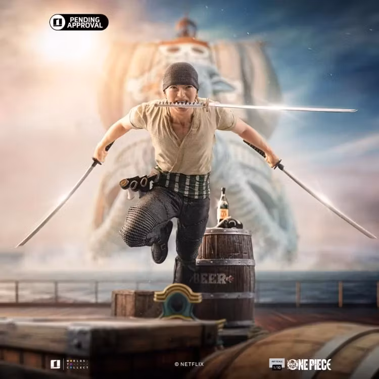 One Piece (Netflix) Roronoa Zoro 1/10 Art Scale Limited Edition Statue