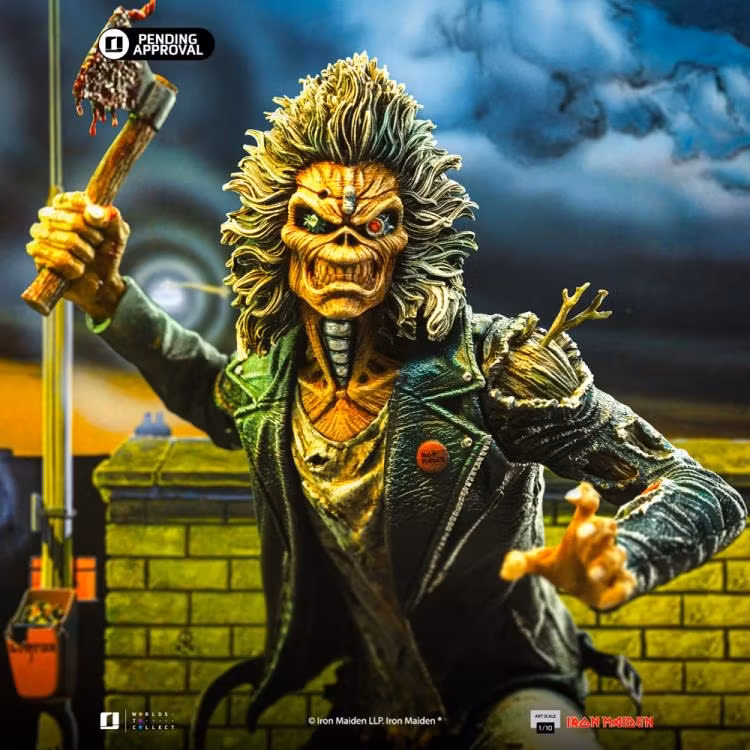 Iron Maiden Eddie (50th Anniversary) 1/10 Art Scale Statue