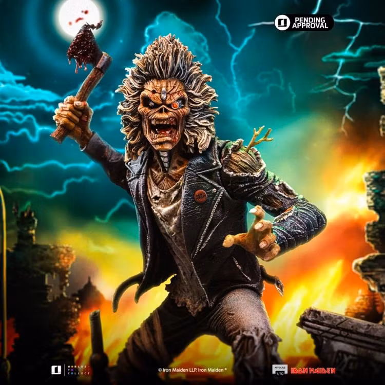 Iron Maiden Eddie (50th Anniversary) 1/10 Art Scale Statue