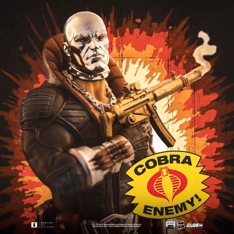 G.I. Joe Destro 1/10 Art Scale Statue