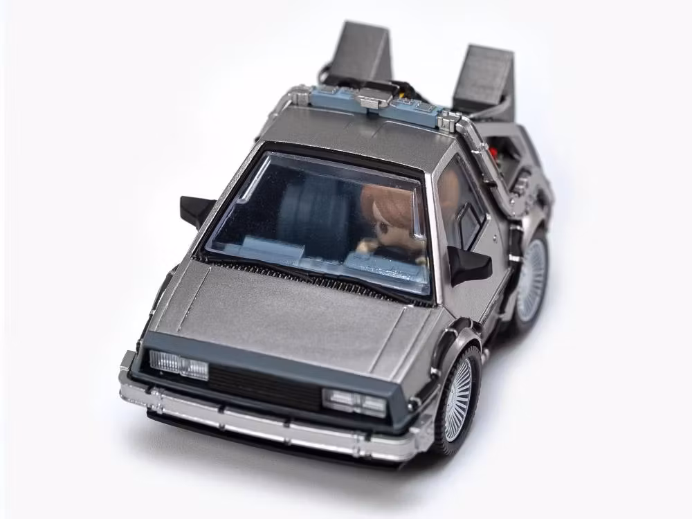 Back to the Future Q Village QV-01 Time Machine Model Kit Set