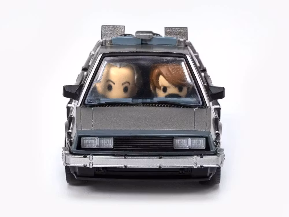 Back to the Future Q Village QV-01 Time Machine Model Kit Set