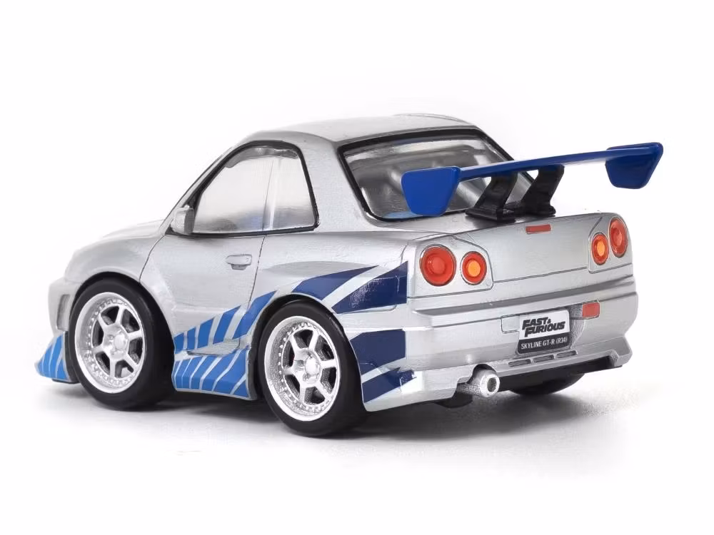 Fast & Furious Q Village QV-02 Nissan Skyline GT-R (R34) Model Kit Set