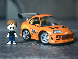 Fast & Furious Q Village QV-03 Toyota Supra JZA80 Model Kit Set