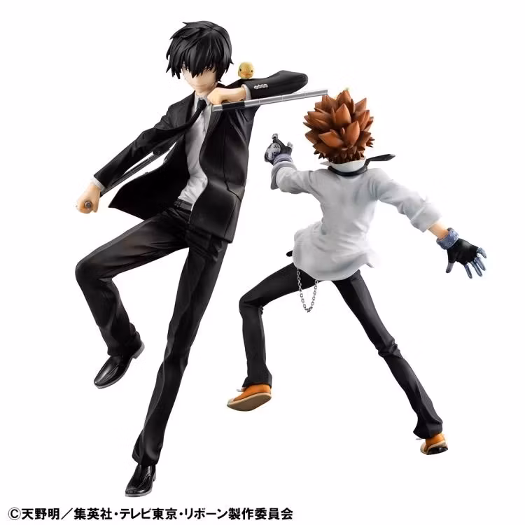 Katekyo Hitman Reborn! G.E.M. Series Tsunayoshi Sawada & Kyoya Hibari & Reborn Set