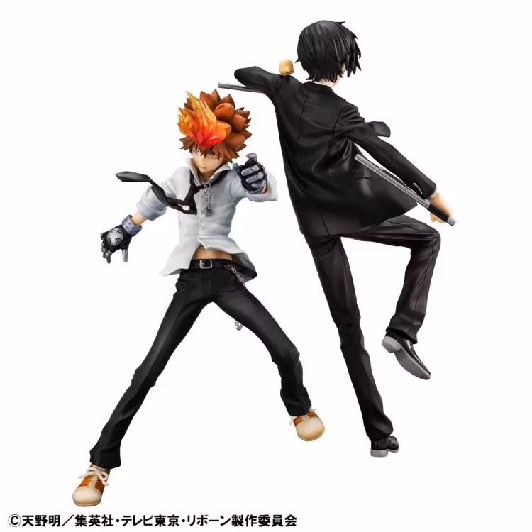 Katekyo Hitman Reborn! G.E.M. Series Tsunayoshi Sawada & Kyoya Hibari & Reborn Set