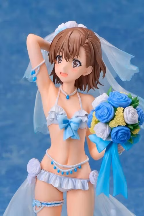 A Certain Scientific Railgun T Mikoto Misaka (Wedding Swimsuit Ver.) 1/7 Scale Figure