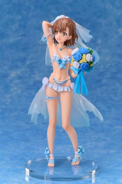 A Certain Scientific Railgun T Mikoto Misaka (Wedding Swimsuit Ver.) 1/7 Scale Figure