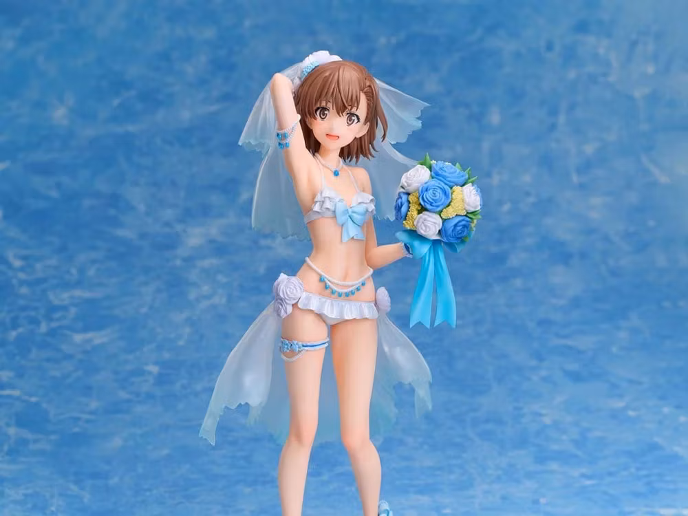 A Certain Scientific Railgun T Mikoto Misaka (Wedding Swimsuit Ver.) 1/7 Scale Figure