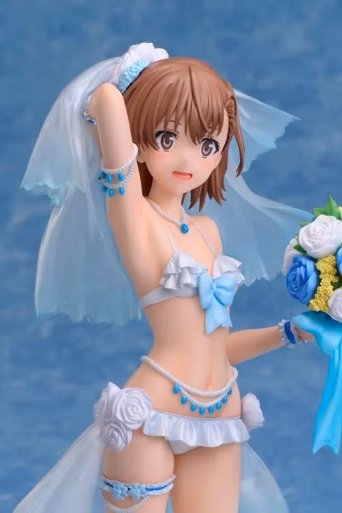 A Certain Scientific Railgun T Mikoto Misaka (Wedding Swimsuit Ver.) 1/7 Scale Figure