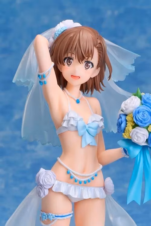 A Certain Scientific Railgun T Mikoto Misaka (Wedding Swimsuit Ver.) 1/7 Scale Figure