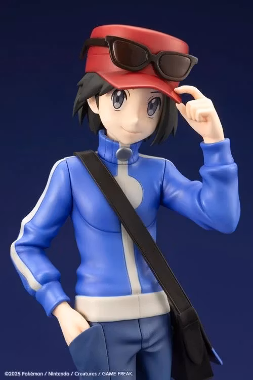 Pokemon ArtFX J Calem with Froakie 1/8 Scale Figure