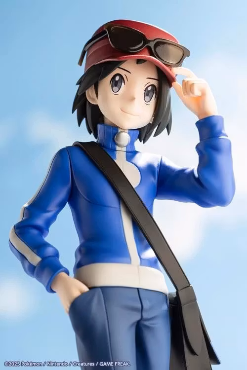 Pokemon ArtFX J Calem with Froakie 1/8 Scale Figure