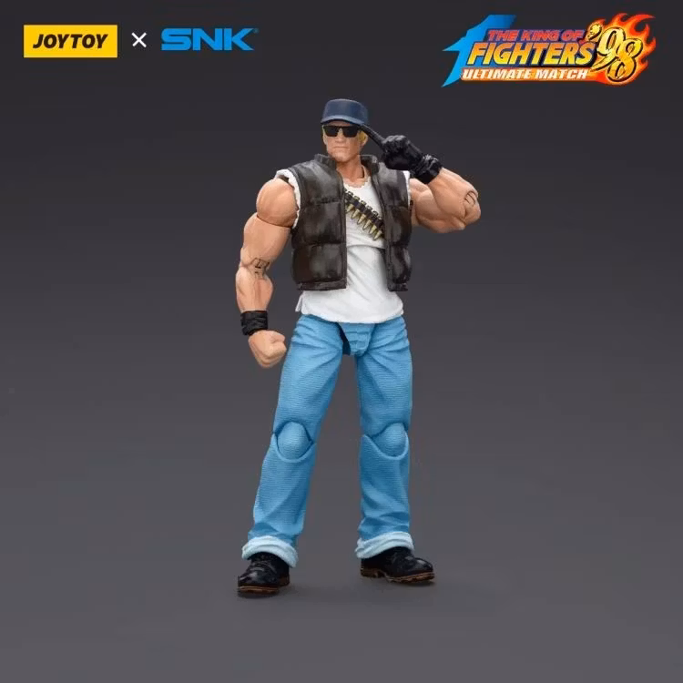 The King of Fighters '98: Ultimate Match Ikari Warriors Team Clark Still 1/18 Scale Action Figure