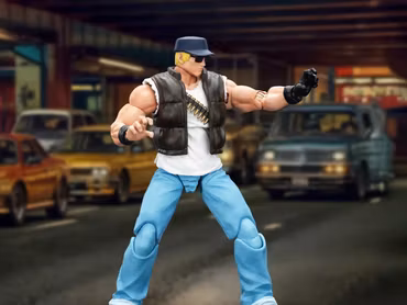 The King of Fighters '98: Ultimate Match Ikari Warriors Team Clark Still 1/18 Scale Action Figure