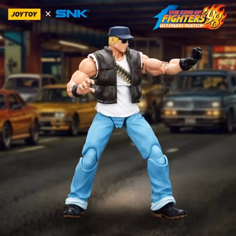 The King of Fighters '98: Ultimate Match Ikari Warriors Team Clark Still 1/18 Scale Action Figure